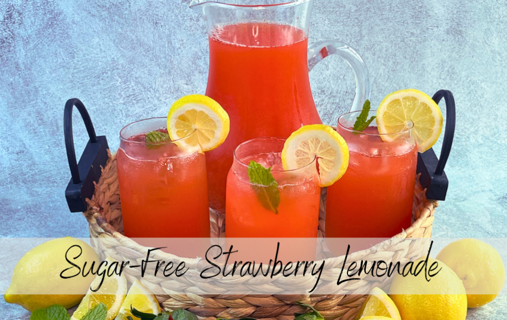 organic strawberry lemonade